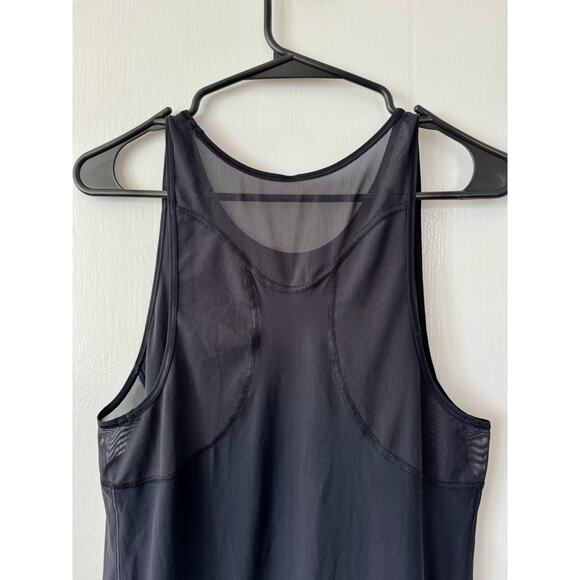 Lululemon Women's Black Sleeveless Mesh Sculpt Tank Top Size 6 Small - Picture 7 of 9